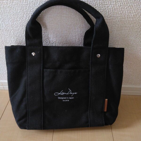 LIZDAYS リズデイズ トートバッグバッグインバッグ 黒 ブラック