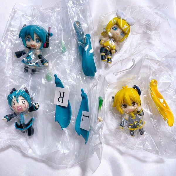 ねんどろいどぷち ボーカロイド #01 初音ミク 鏡音リン 亞北ネル シークレット はちゅねミク 4体