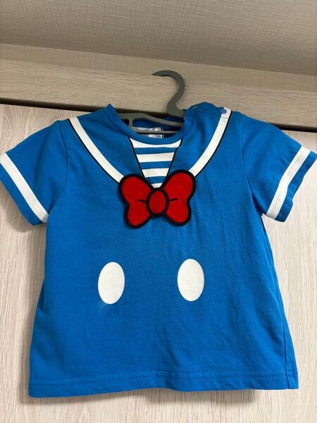 ドナルド 着ぐるみ コスチューム Tシャツ ディズニーランド ベビー 80cm 半袖Tシャツ