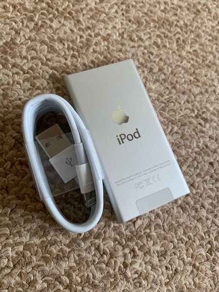 美品 訳あり 動作確認済 iPod nano アイポッド ナノ 第7世代 シルバー Bluetooth FMラジオ