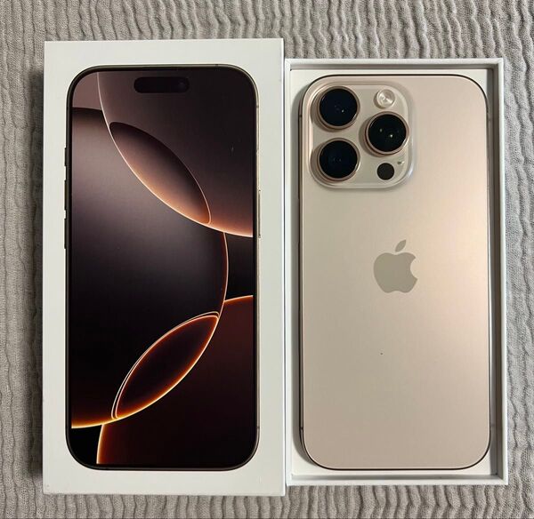 iPhone 16 Pro 128GB デザートチタニウム