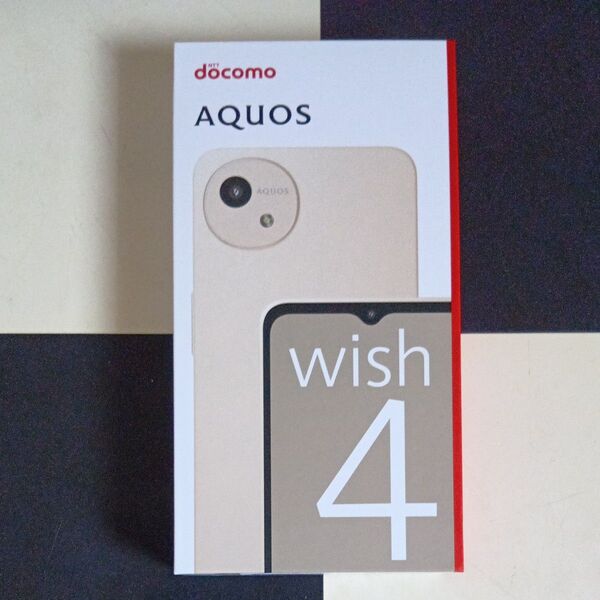 AQUOS wish4 SH-52E ドコモ ホワイト SIMフリー SHARP