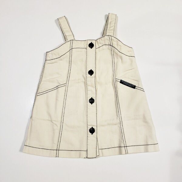 ベビー服 子供服 トップス ボトムス ワンピース 新品 綿100% 女の子 サロペット 80サイズ ジャンスカ