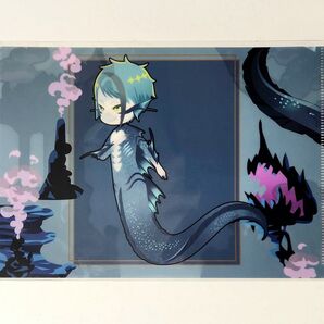 ツイステ 5周年 5th POP UP SHOP 松屋銀座 ツイステ展 A5クリアファイル ジェイド グッズ ブレイジングジュエル