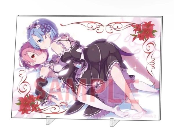 Re:ゼロから始める異世界生活 35 ミニアクリルパネル メロンブックス限定版特典