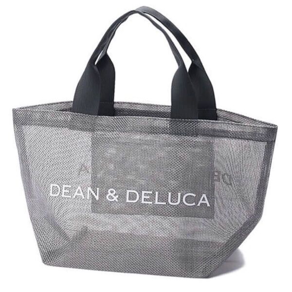 DEAN&DELUCA ディーン&デルーカ メッシュトートバッグ グレー S