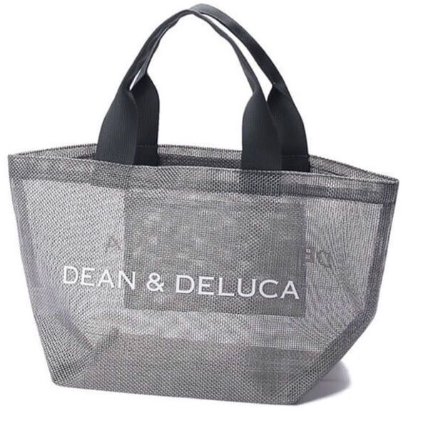 DEAN&DELUCA ディーン&デルーカ メッシュトートバッグ グレー S