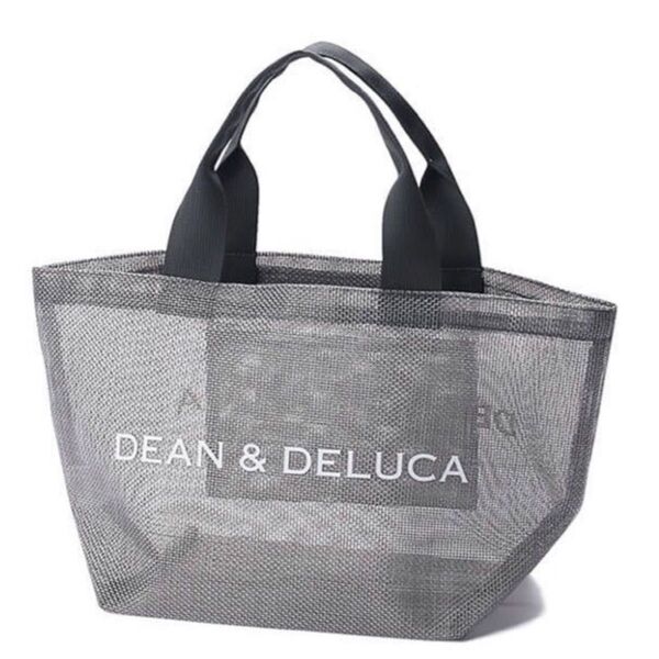 DEAN&DELUCA ディーン&デルーカ メッシュトートバッグ グレー S