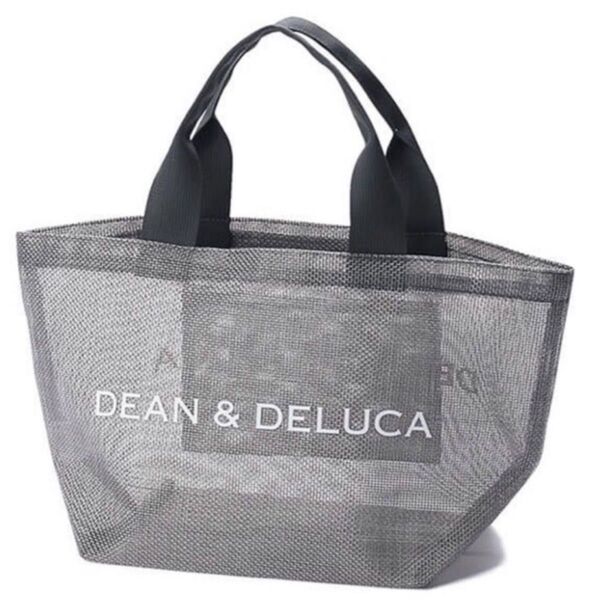 DEAN&DELUCA ディーン&デルーカ メッシュトートバッグ グレー S