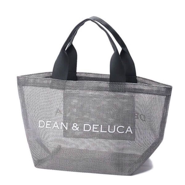 DEAN&DELUCA ディーン&デルーカ メッシュトートバッグ グレー S