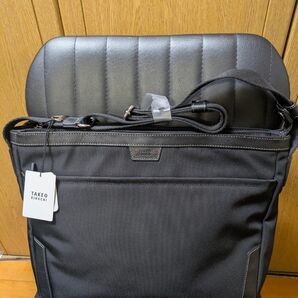 タケオキクチ ショルダーバッグ 撥水 横型 通勤 TAKEO KIKUCHI