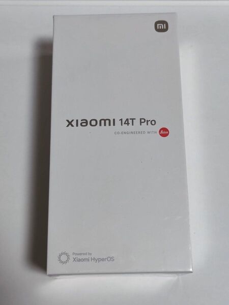 新品未開封 Xiaomi 14T Pro 国内版 titan gray SIMフリー