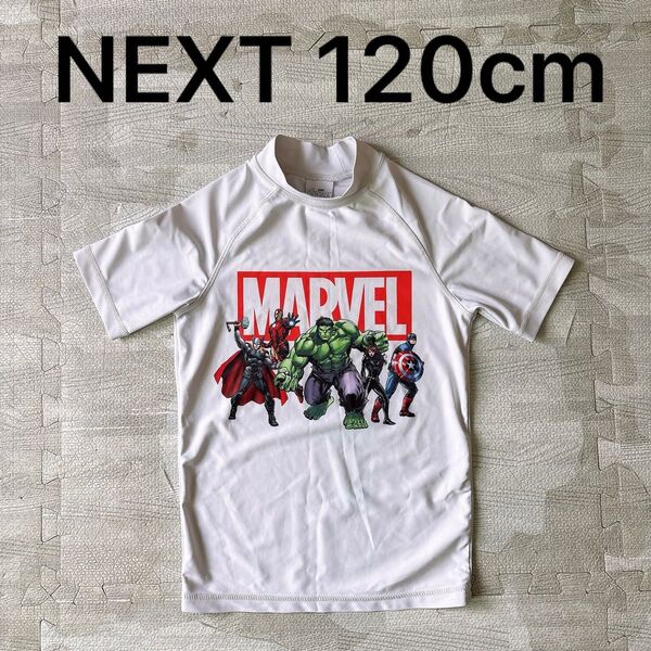 NEXT マーベル アベンジャーズ 半袖ラッシュガード 122cm