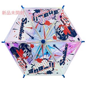 ヤクルトスワローズ 応援ミニチュア傘 つば九郎 すわほー 青 バズーカ カサ