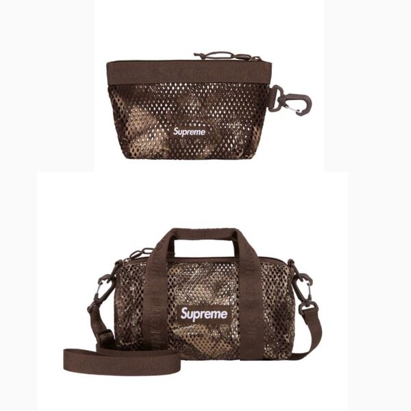 Supreme Mesh Mini Duffle Bag・Pouch Camo シュプリーム メッシュミニダッフルバッグ・ポーチ