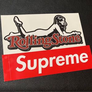 SUPREME・HYSTERIC GLAMOUR Sticker Rolling Stone ヒステリックグラマー ステッカー