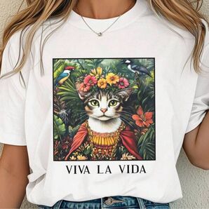 猫柄Tシャツ レディース 猫雑貨