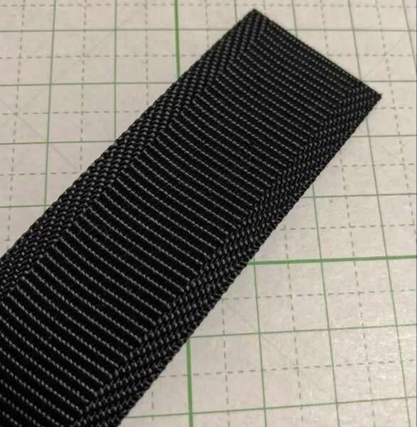 双竜ナイロンベルト インサイドベルト 巾2.5cm 約3M インベル 黒 洋裁に ハンドメイドに