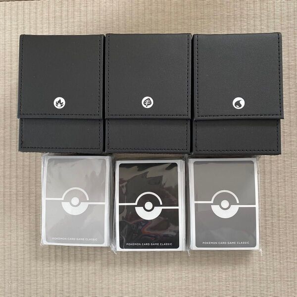 【匿名配送】ポケモンカードclassic デッキケース、スリーブセット クラシック スリーブ ポケモンカードゲーム ポケモンカード