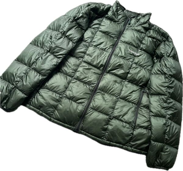 【現行モデル】mont-bell モンベル スペリオダウンパーカ メンズ L カーキ 軽量 登山トレッキング アウトドア800fp