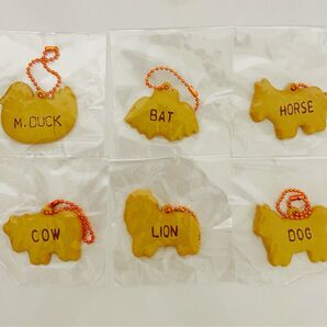 たべっ子どうぶつ ぷっくりラバマスグミ ラバマス ラバーマスコット 6点セット