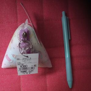 RABBIT co.,ltd. 三角形ポーチ パープル 未使用