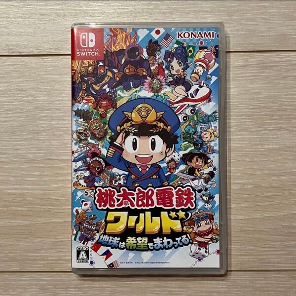 【新品同様】Nintendo Switch パッケージ版ソフト "桃太郎電鉄ワールド -地球は希望でまわってる-"