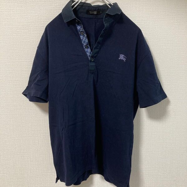 BURBERRY BLACK LABEL バーバリーブラックレーベル ポロシャツ 半袖