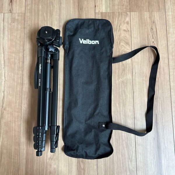 Velbon EX-440 三脚 収納袋付き 美品