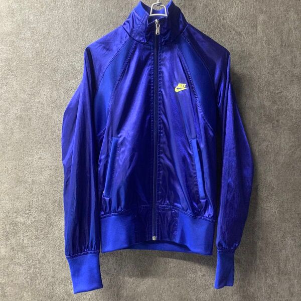80/S NIKE ナイキ ジャージ トラック ナイロンジャケット ブルー