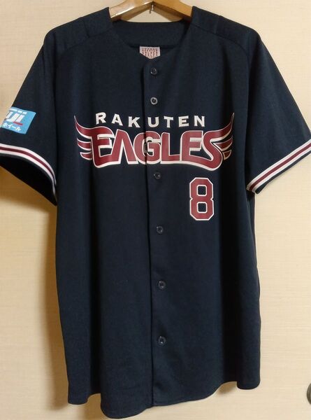 楽天イーグルス XL 辰巳選手 ユニフォーム #8