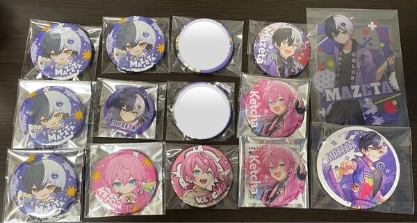 AMPTAK×COLORS 缶バ グッズ