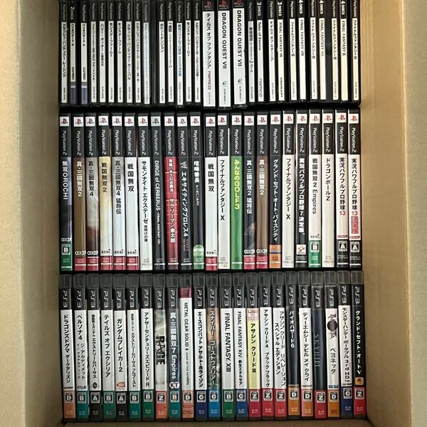PS1 PS2 PS3 ソフト まとめ売り 69本セット