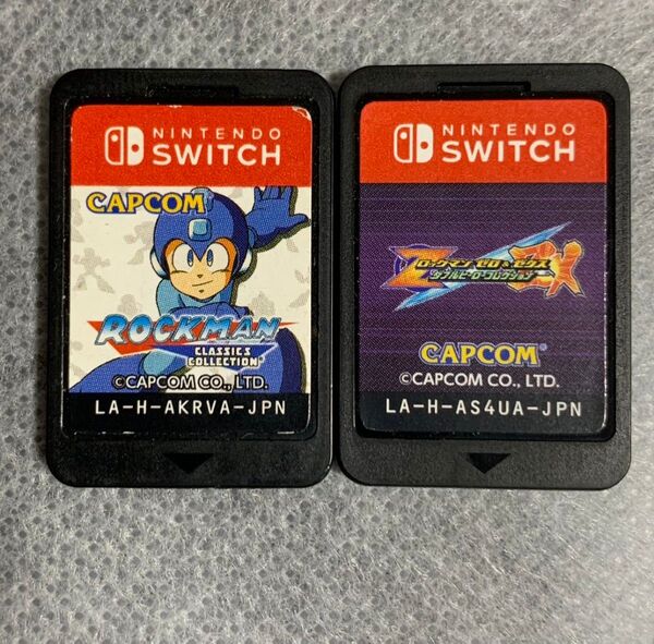 【Switch】ロックマン クラシックス コレクション 1+2 /ゼロ&ゼクス ダブルヒーロー コレクション