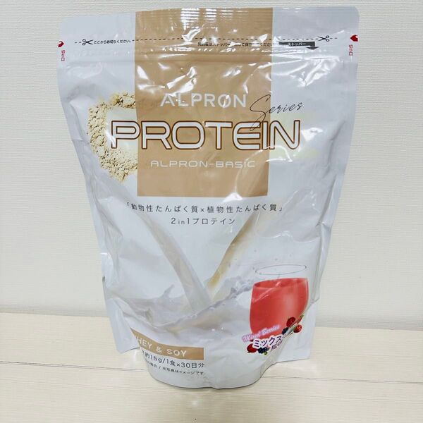 §アルプロテイン ホエイ&ソイ ミックスベリー 750g
