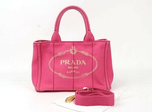 PRADA プラダ■ミニ・カナパトート　ピンク　1BG439　2WAY■02159