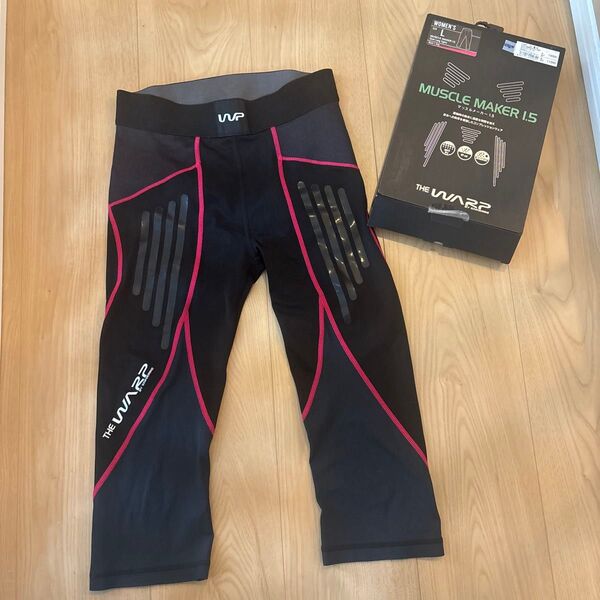 THE WARP マッスルメーカー 1.5 セミロングタイツ women's Lサイズ