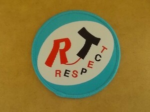 サッカー レフェリー『RESPECT』ワッペン/審判SOCCER備品ユニフォーム 427