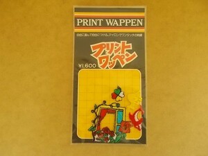 【1セット・4枚入】80s 昭和レトロ 窓 バラ カンガルー イルカ 四つ葉のクローバー 薔薇 刺繍ワッペン/アップリケ手芸パッチ裁縫 433