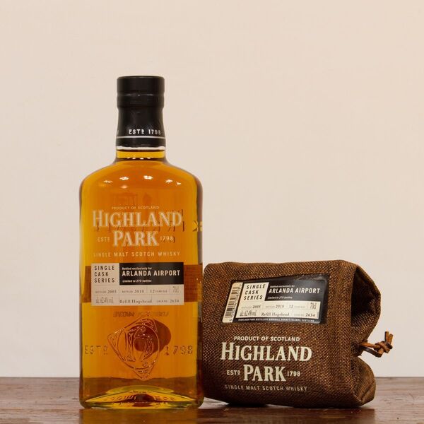 ハイランドパーク アーランダ空港限定シングルカスク 62.4% 12年 Highland Park Arlanda Airport