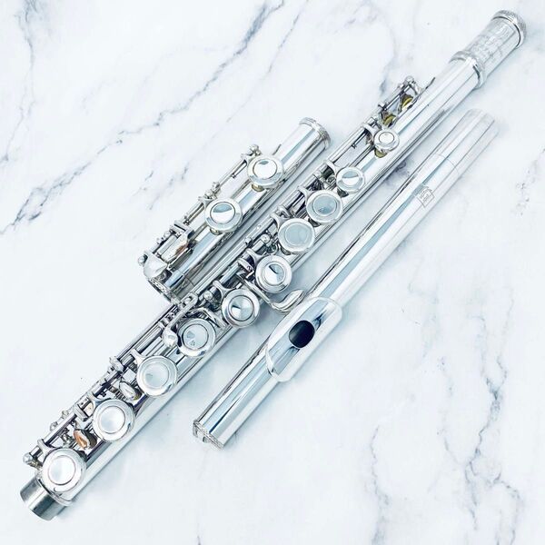 362) 頭部管銀製 TRAVOR JAMES フルート CANTABILE II Silver Head Flute