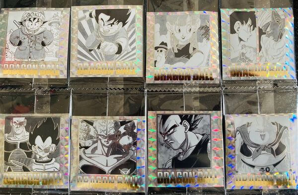 【未開封品】ドラゴンボール40周年記念ウエハースシール 8枚