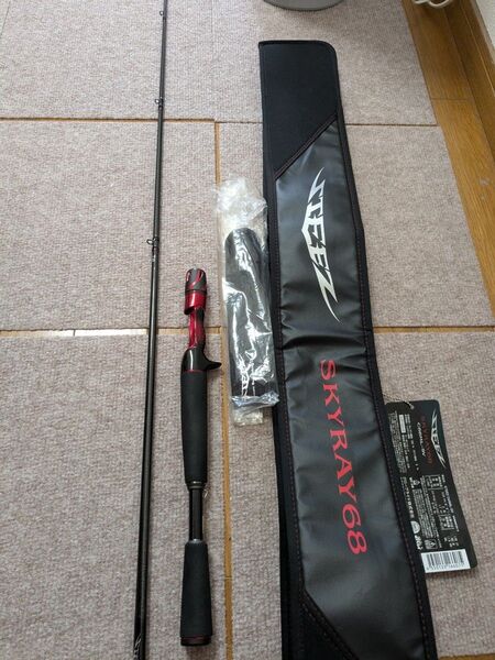 ダイワ スティーズ スカイレイ 68 C68ML-SV 美品