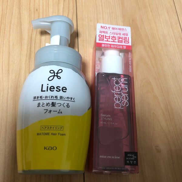リーゼ まとめ髪をつくるフォーム ミジャンセン パーフェクトセラム スタイリングセラム ヘアオイル 80ml ヘアスタイリング剤