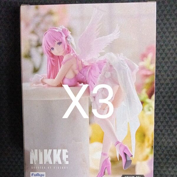勝利の女神:NIKKE ぬーどるストッパー ドロシー ノスタルジア フィギュア 3個セット