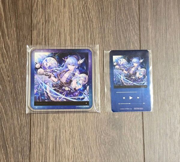 ホロライブ 星街すいせい Still Still Stellar アナログレコード特典 アクリルコースター クリアカード