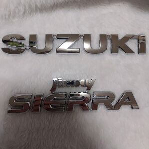 美品☆SUZUKI ジムニー シエラ Jimny Sierra エンブレムセット☆値下げ交渉NG
