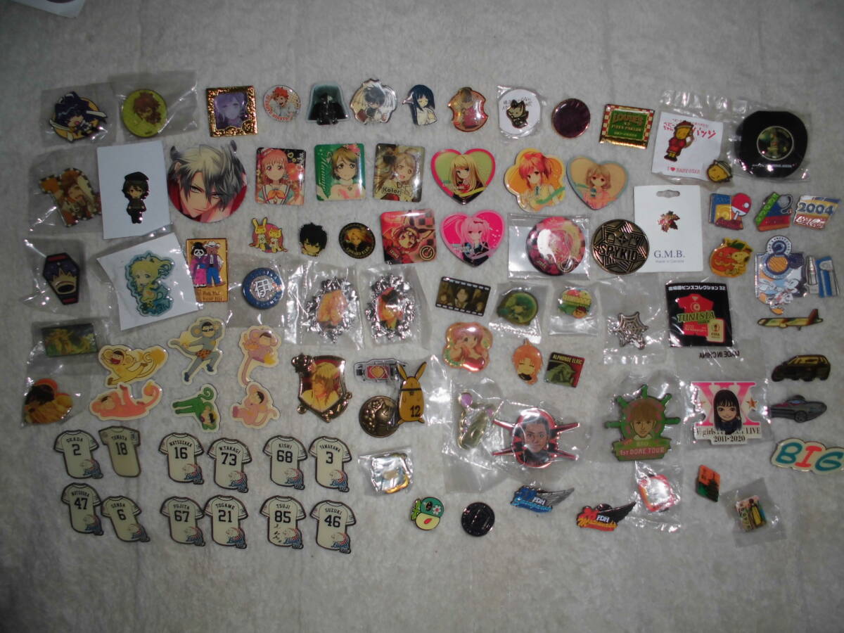 ピンバッジ　まとめて売り　43点セット カワサキ KAWASAKI 純正 ピンバッヂ ピンバッチ ピンバッジ 全3