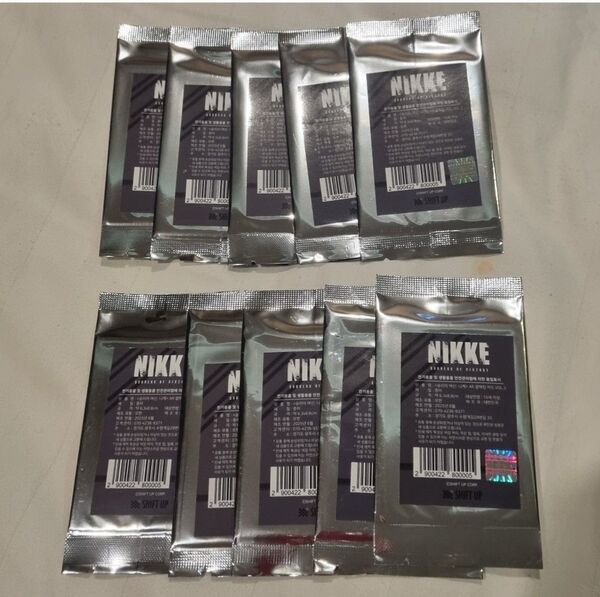 NIKKE ARカード 10枚セット 新品未開封 ポップアップ 海外限定 韓国