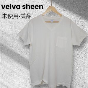 velva sheen Tシャツ白Vネック